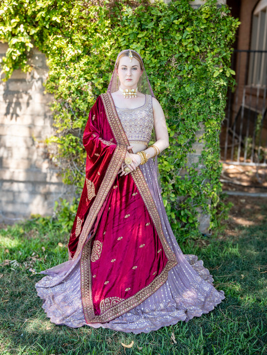 Rent Wedding dresses/ indian lehenga at Serendipity couture